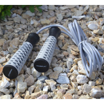 Скакалка PowerPlay 4206 Jump Rope PRO+ Сіро-чорна (2,75m.) Скакалка PowerPlay 4206 Jump Rope PRO+ Сіро-чорна (2,75m.)