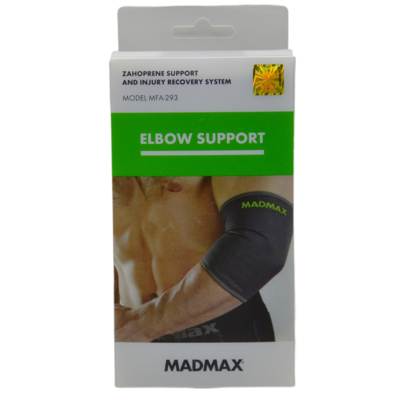 Налокітник MadMax MFA-293 Zahoprene Elbow Support Dark Grey/Green XXL