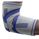 Налокітник Power System PS-6007 Elbow Support Pro White/Blue (1шт.) S/M