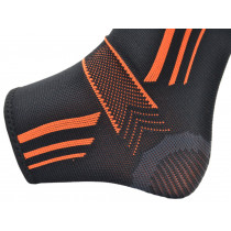 Бандажі на гомілкостоп Power System PS-6022 Ankle Support Evo Black/Orange (2шт.) M Бандажі на гомілкостоп Power System PS-6022 Ankle Support Evo Black/Orange (2шт.) M