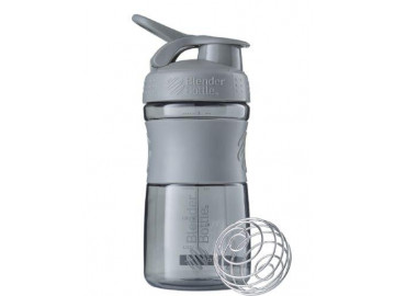 Шейкер спортивний (пляшка) BlenderBottle SportMixer Flip 20oz/590ml Grey
