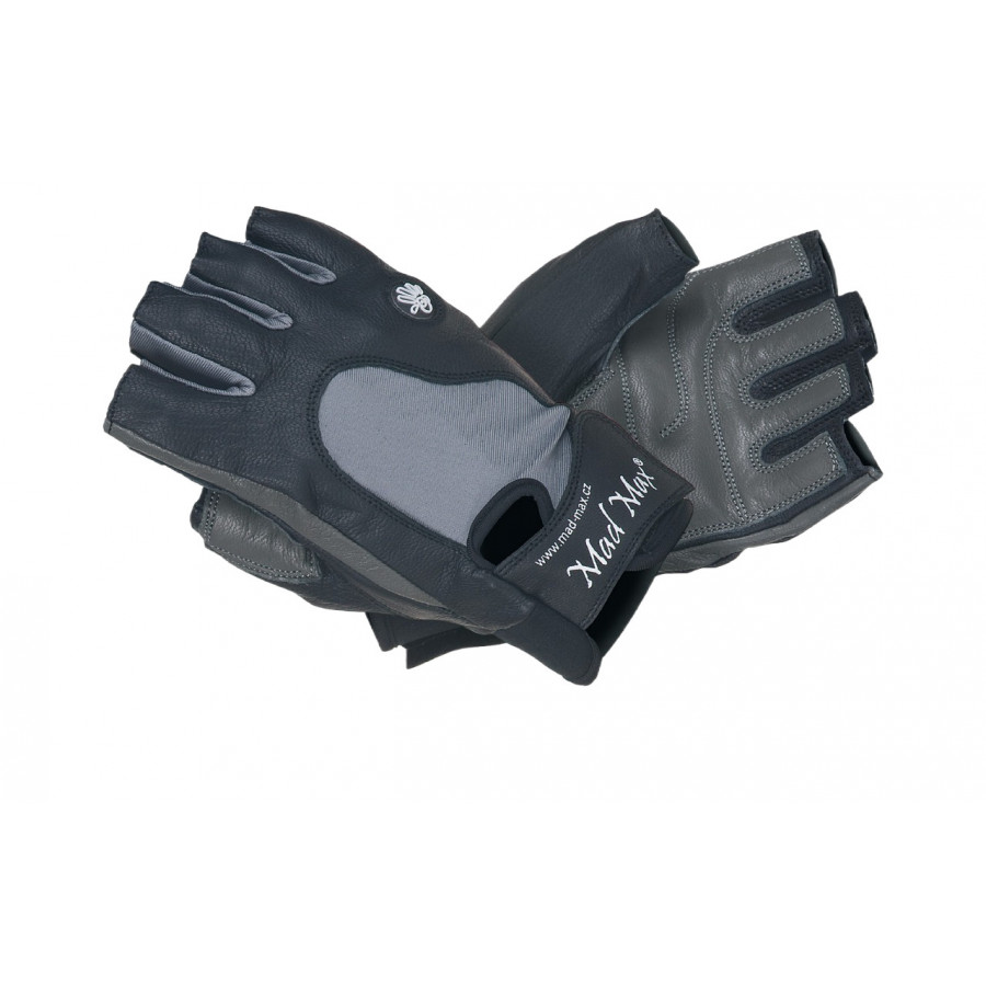 Рукавички для фітнесу MadMax MFG-820 MTi82 Black/Cool grey M