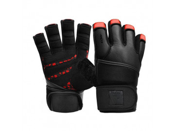 Рукавички для фітнесу RDX L7 Micro Plus Red/Black XL