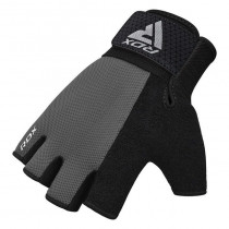 Рукавички для фітнесу RDX W1 Half Gray Plus S Рукавички для фітнесу RDX W1 Half Gray Plus S