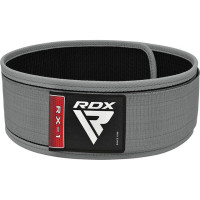 Пояс для важкої атлетики RDX RX1 Weight Lifting Belt, S, нейлон, сірий