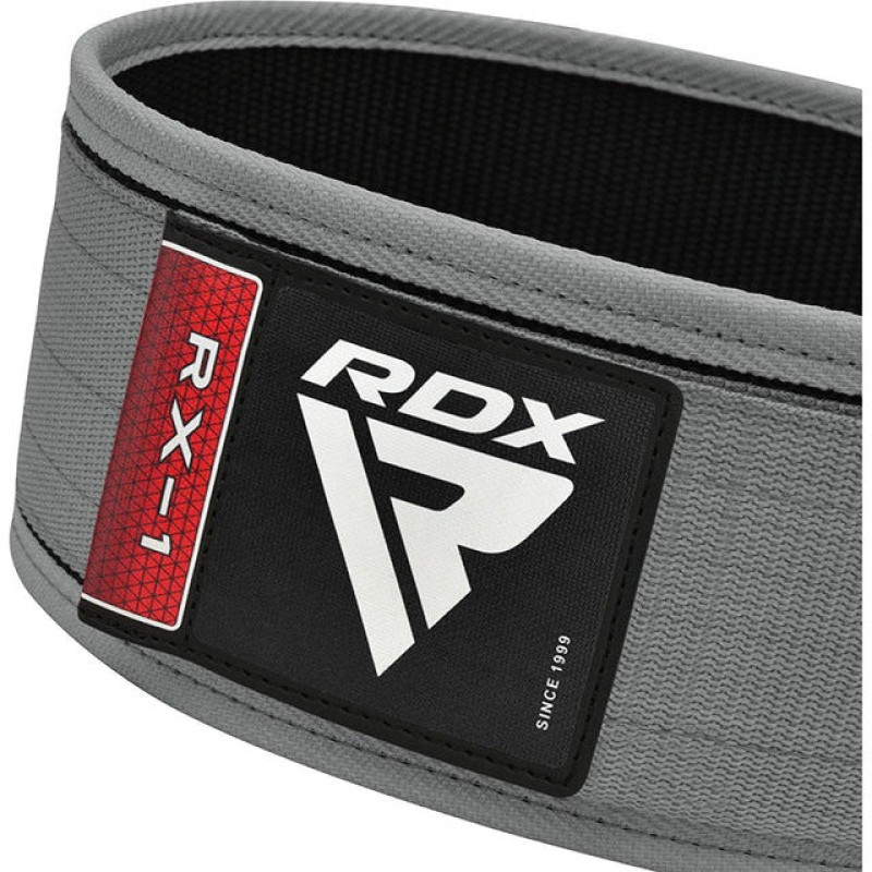 Ремень для тяжелой атлетики RDX RX1 Weight Lifting Belt Grey S