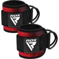 Манжеты на щиколотку RDX A4 Gym Ankle Pro Red Pair