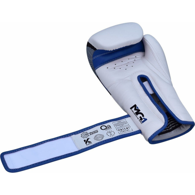 Боксерські рукавиці RDX F7 Ego Blue 16 унцій (капа в комплекті)