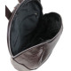 Кожаный женский рюкзак 9L Borsacomoda коричневый