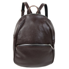 Шкіряний жіночий рюкзак 9L Borsacomoda коричневий