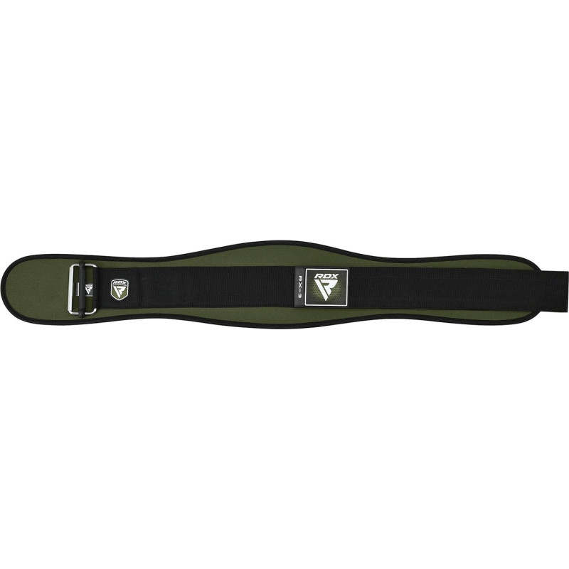 Пояс для важкої атлетики RDX RX3 EVA Curve неопреновий Army Green M
