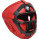 Боксерський шолом RDX T1 Grill Full Red L