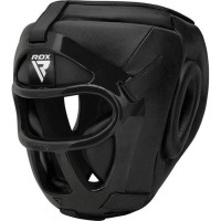 Боксерський шолом RDX T1 Grill Full Black S