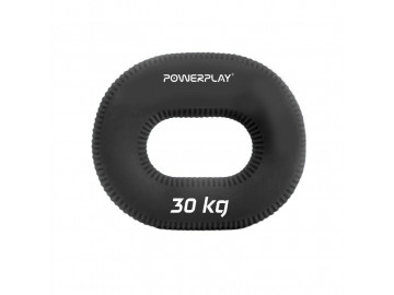 Еспандер кистьовий силіконовий PowerPlay PP-4336 Hand Grip Hard 30 кг. Чорний