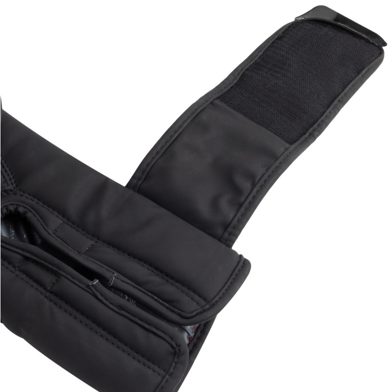 Боксерські рукавиці PowerPlay 3021 Ukraine, 14 унцій, Поліуретан (еко-шкіра), Чорний