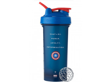 Шейкер спортивний BlenderBottle Classic Loop PRO 28oz/820ml Marvel Capitan Amerika (600557)