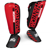 Захист гомілки та стопи Phantom APEX Striking Red L/XL Захист гомілки та стопи Phantom APEX Striking Red L/XL
