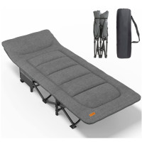 Розкладне ліжко шезлонг WCG CC-S08 + матрац і подушка