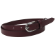 Женский кожаный ремень Skipper 1624-20 марсала 2 см