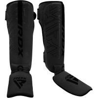 Защита голени и стопы RDX F6 KARA Shin Instep Guards Черный XL