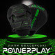 Лапи боксерські PowerPlay 3044 Pro Carbon Ultra Series Чорно-Зеленіі PU [пара]