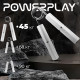 Еспандер-ножиці алюмінієвий PowerPlay 4322 (45 кг) PRO+ Срібний