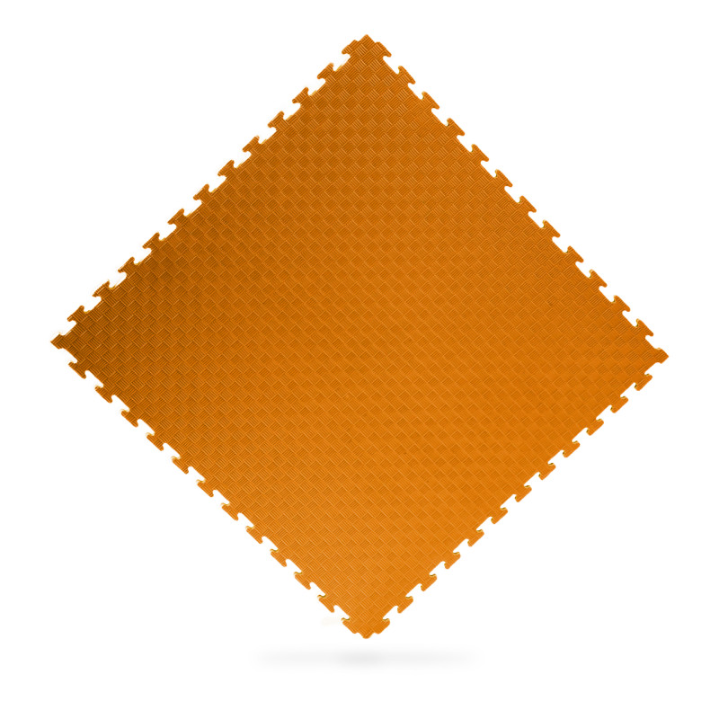 Мат-татами (Мат-пазл ласточкин хвост) WCG EVA 100х100х2 cm оранжево черный