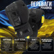 Боксерські рукавиці PowerPlay 3021 Ukraine Чорні 14 унцій