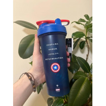 Шейкер спортивний BlenderBottle Classic Loop PRO 28oz/820ml Marvel Capitan Amerika (600557) Шейкер спортивний BlenderBottle Classic Loop PRO 28oz/820ml Marvel Capitan Amerika (600557)