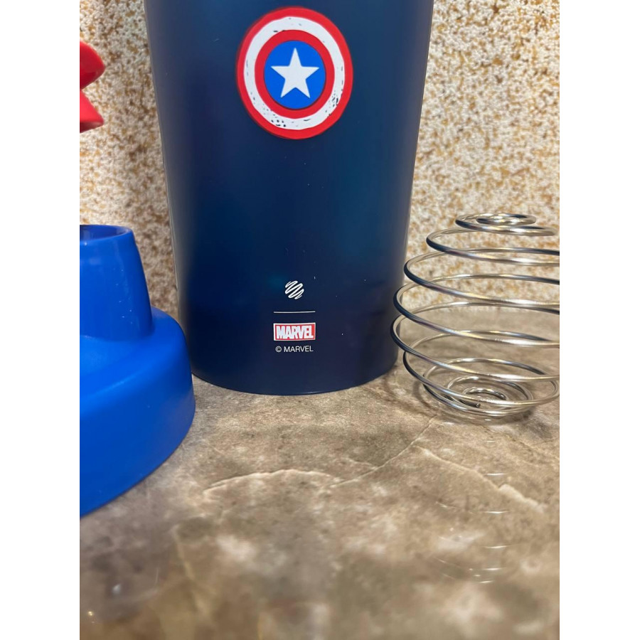 Шейкер спортивний BlenderBottle Classic Loop PRO 28oz/820ml Marvel Capitan Amerika (600557)
