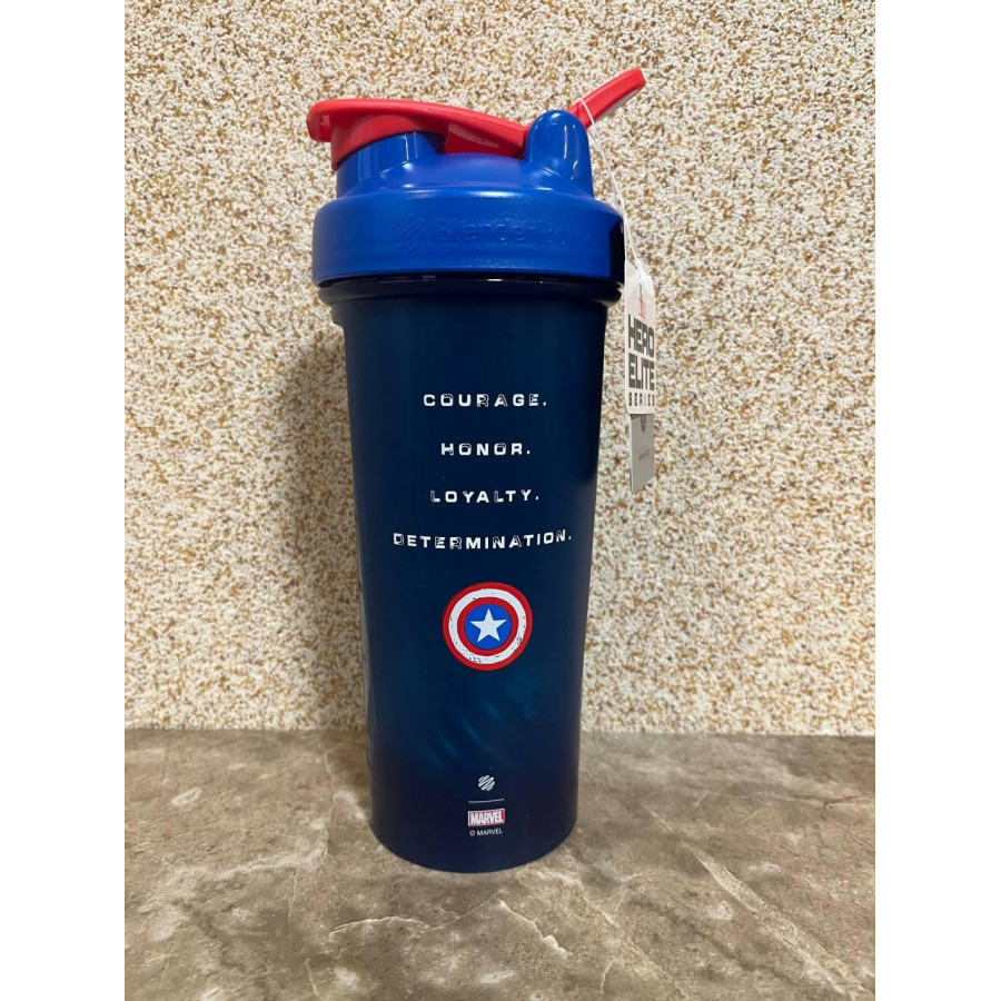 Шейкер спортивний BlenderBottle Classic Loop PRO 28oz/820ml Marvel Capitan Amerika (600557)