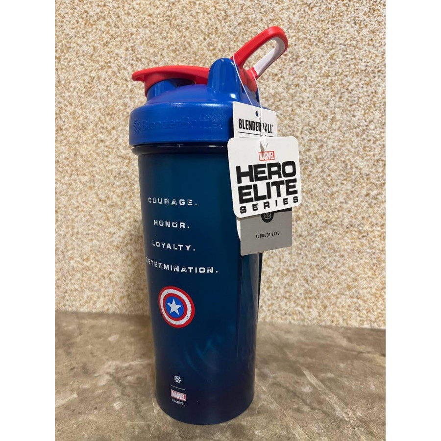 Шейкер спортивний BlenderBottle Classic Loop PRO 28oz/820ml Marvel Capitan Amerika (600557)