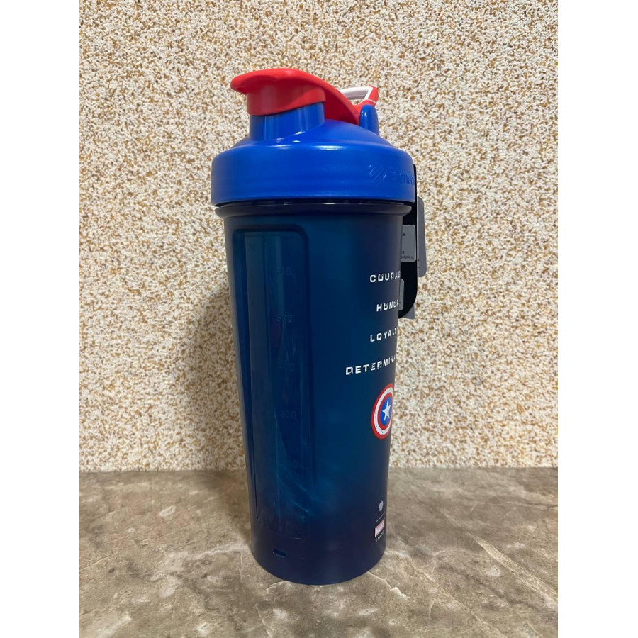 Шейкер спортивний BlenderBottle Classic Loop PRO 28oz/820ml Marvel Capitan Amerika (600557)