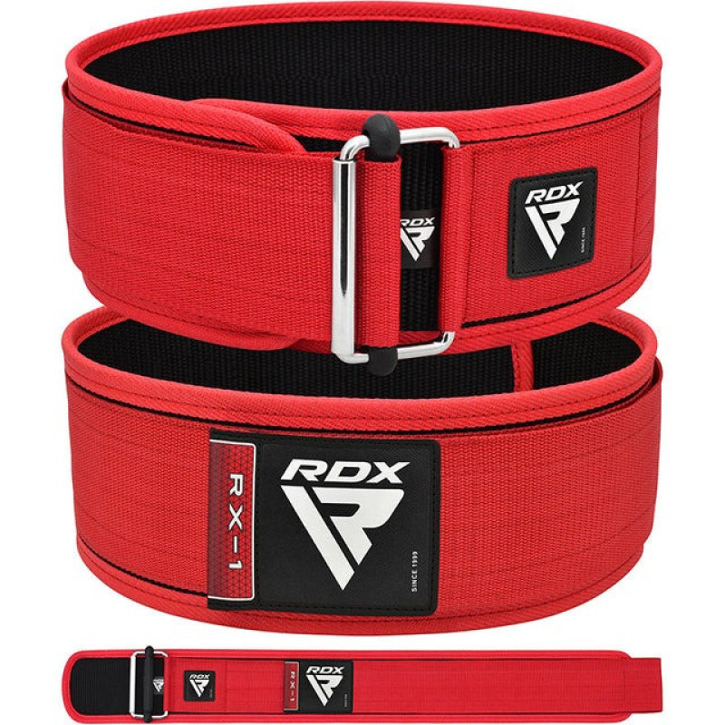 Пояс для важкої атлетики RDX RX1 Weight Lifting Belt RED-S