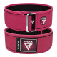 Пояс для важкої атлетики RDX RX1 Weight Lifting Belt PINK-S