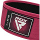 Пояс для важкої атлетики RDX RX1 Weight Lifting Belt PINK-S
