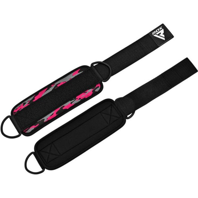 Манжети на щиколотку RDX GYM ANKLE PRO A4 CAMO PINK-PAIR