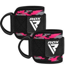Манжеты на щиколотку RDX GYM ANKLE PRO A4 CAMO PINK-PAIR