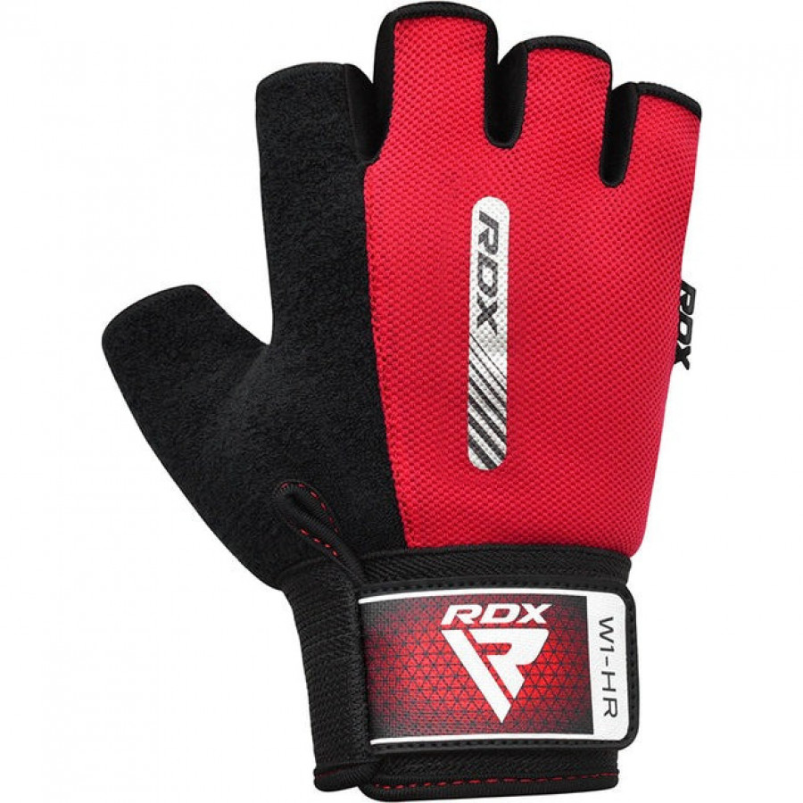 Рукавички для фітнесу RDX W1 HALF RED-XL