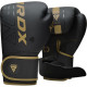 Боксерські рукавиці RDX F6 Kara Matte Golden 8 унцій 