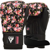 Боксерські рукавиці RDX FL-5 BLACK-10 унцій (капа в комплекті)