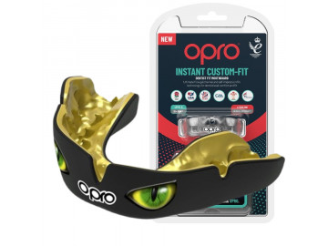 Капа OPRO Instant Eyes доросла (вік 11+) Black/Green (art.102524001)