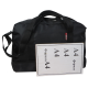 Дорожная сумка с отделом для обуви 40L Wallaby черная