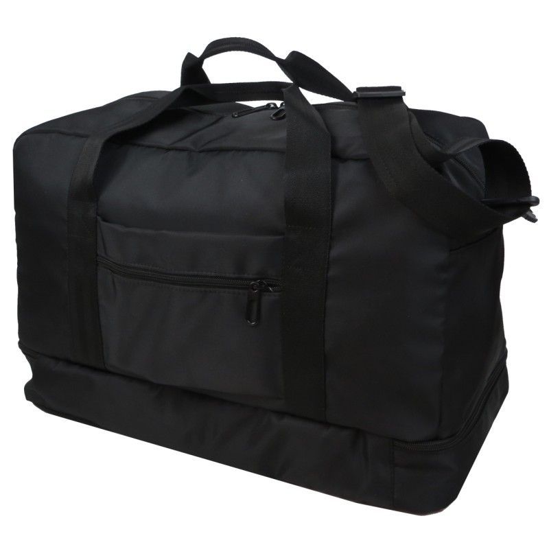Дорожная сумка с отделом для обуви 40L Wallaby черная