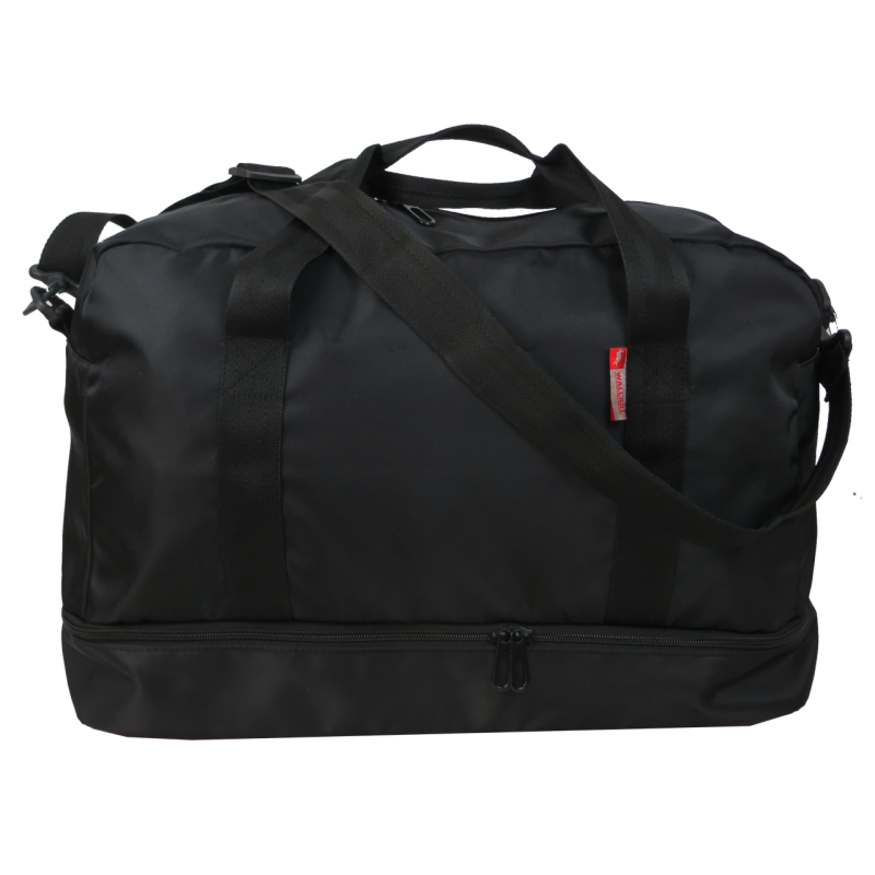 Дорожная сумка с отделом для обуви 40L Wallaby черная