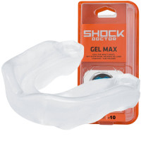 Капа Shock Doctor Gel Max, Дитяча (вік до 10 років) Clear, Посадка: формується під прикус, Термополімер, Прозорий