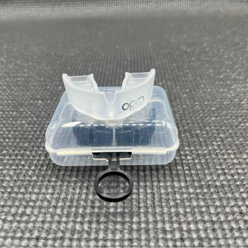 Капа OPRO Silver дитяча (вік до 11) Clear (art.102503006)