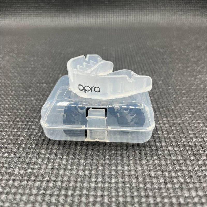 Капа OPRO Silver дитяча (вік до 11) Clear (art.102503006)