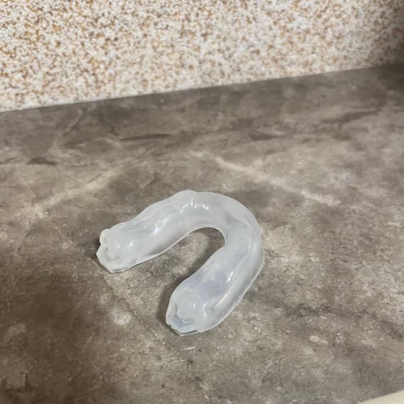 Капа Shock Doctor Gel Max дитяча (вік до 10р.) Clear (art. 6190-TC-YTR)