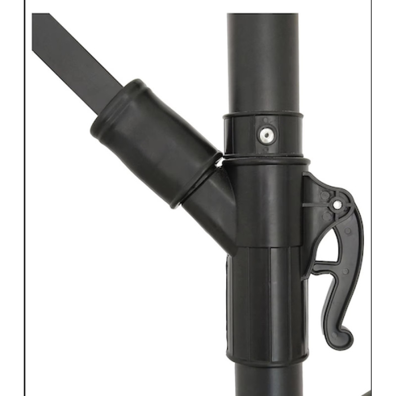 Зонт садовый с LED подсветкой 3м Коричневый + чехол WCG